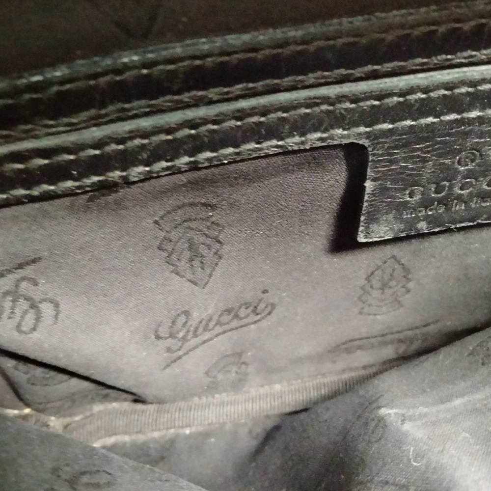 Gucci Black Monogram Belt Bag - Picture 12 of 13